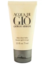 NEW Giorgio Armani Acqua Di Gio After Shave Balm 2.5oz/ 75ml *AUTHENTIC!*