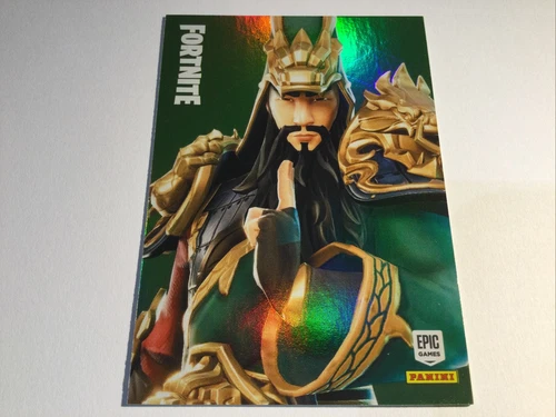 Panini Fortnite Series 2 #130 Guan Yu Holofoil Epic Outfit