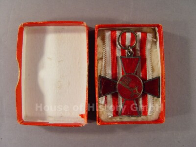 143777: Hanseatic Cross Bremen, 1915-1918, with ribbon, OEK 651, with award case