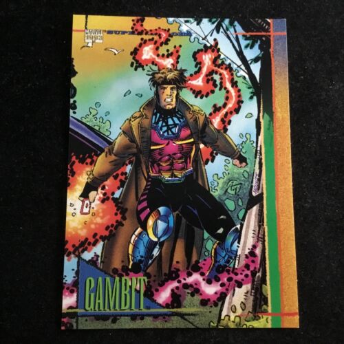 1993 SkyBox Marvel Universe Series 4 #114 Gambit - Picture 1 of 2