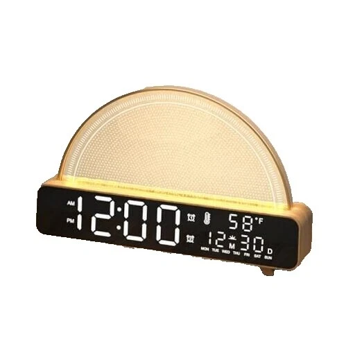 Relojes despertadores de Metal de aves y Radio Reloj