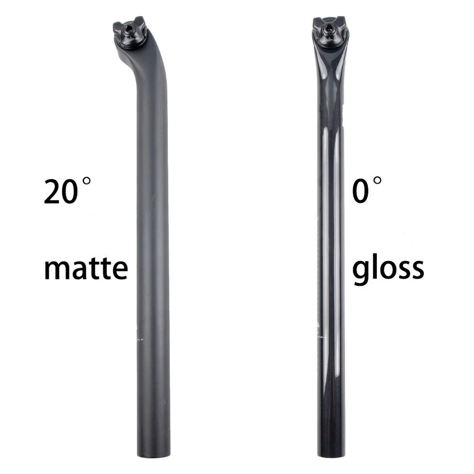 Ultralight UD Carbon Seatpost Mountain Road Bike Seat Post Tube 27.2/30.9/31.6mm - Image 3 of 4