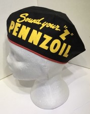 PENNZOIL SOUND YOUR Z SERVICE STATION ATTENDANTS HAT CAP GAS OIL ADVERTISING