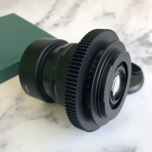 Photo Lens Mir 1 V 2.8/37mm Cine mod Canon EF mount Soviet lens - Picture 5 of 9