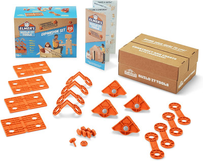 Elmer'S Build It Tools Kids Crafts, Assorted 20 Count