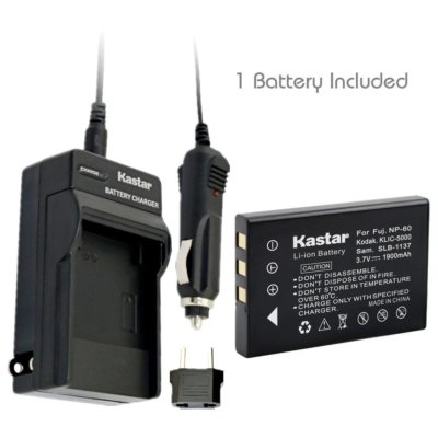 FNP60 Battery or Regular Charger for BENQ: DC 5330 DC C50 DC C60 S30