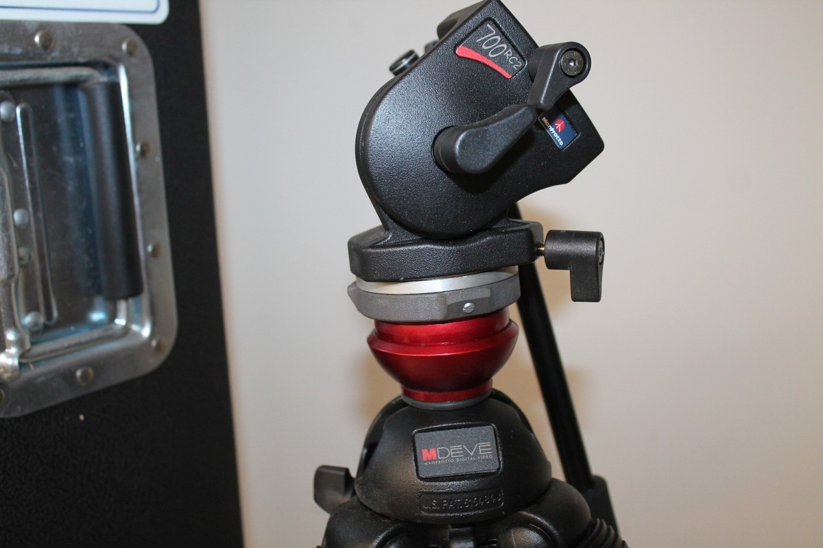 Manfrotto 755B Tripod Horizontal Grip Action Ball Bogen Heavy Duty