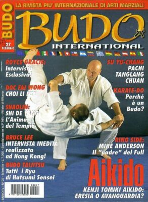 BRUCE LEE INTERVIEW AUF BUDO INTERNATIONAL NR. 27 VON 2001 ITALIENISCHE AUSGABE 