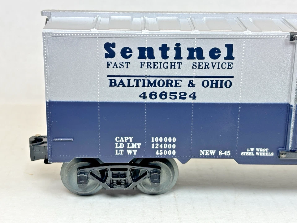 Vintage Frank's Roundhouse #78 Baltimore & Ohio Sentinel Boxcar #466524 with Box - Image 3 of 4