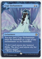 Copy Enchantment 0016 Wilds of Eldraine: Enchanting Tales Rare MTG