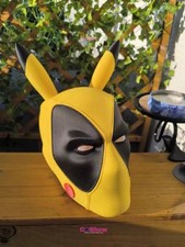 2025 Deadpool Pikapool Cosplay Costume Wearable Helmet Mask 3D Printed PLA