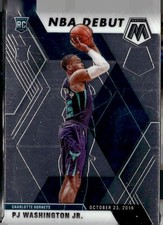 2019-20 Panini Mosaic #278 PJ Washington Jr.