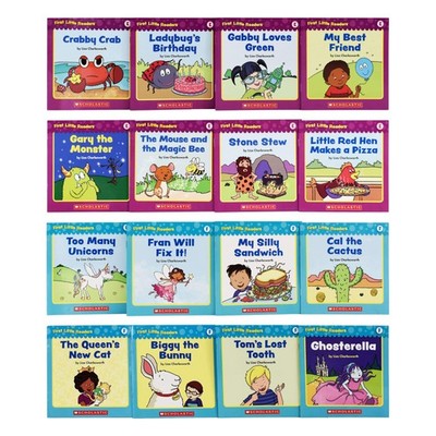 First Little Readers: Guided Reading Levels - E & F 16 Books Box