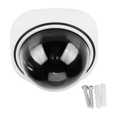 Wireless Home Security Dome Simulated Camera Video Dummy Indoor Outdoor