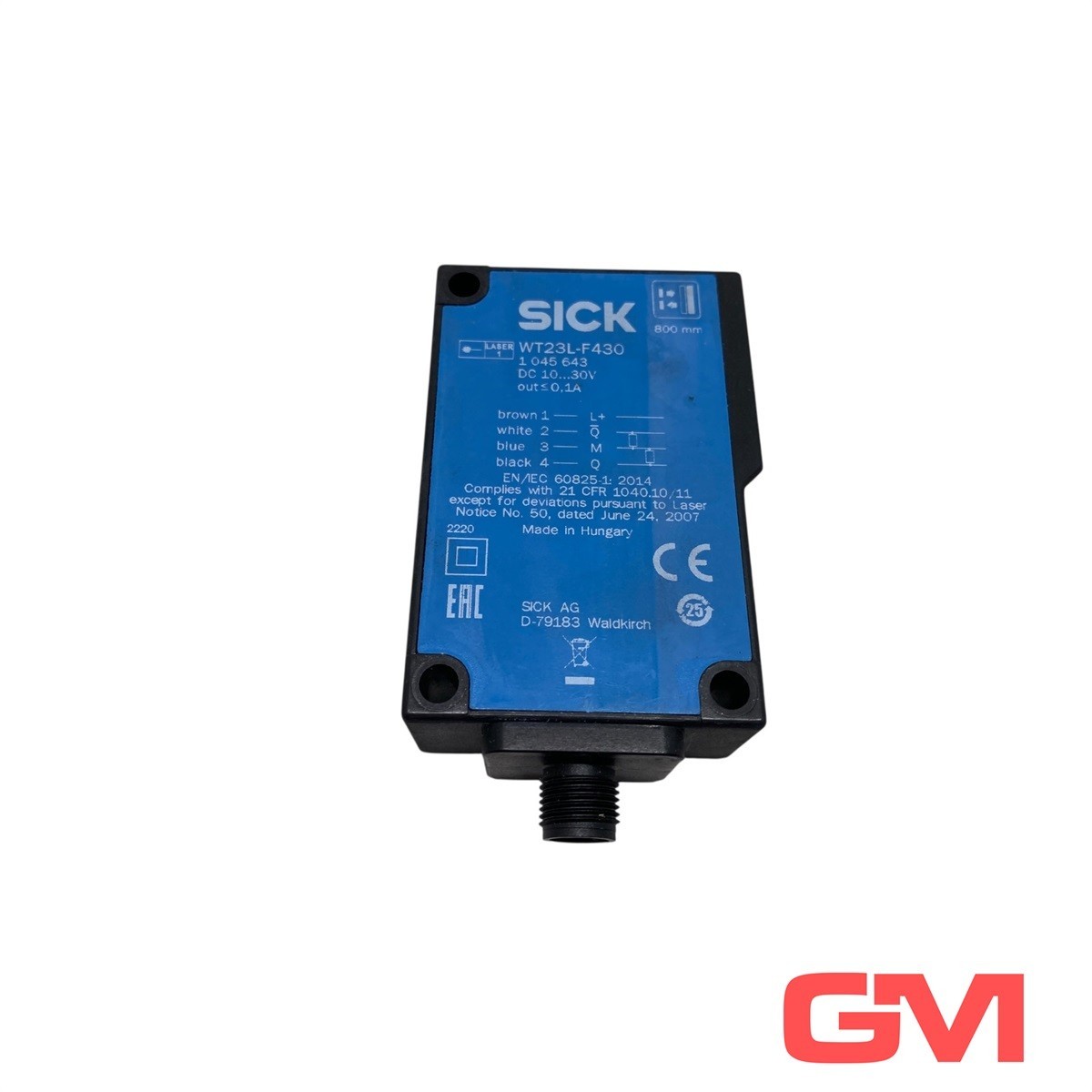 SICK Reflexion Light Switch WT23L-F430 1045643 Photoelectric Proximity Sensor