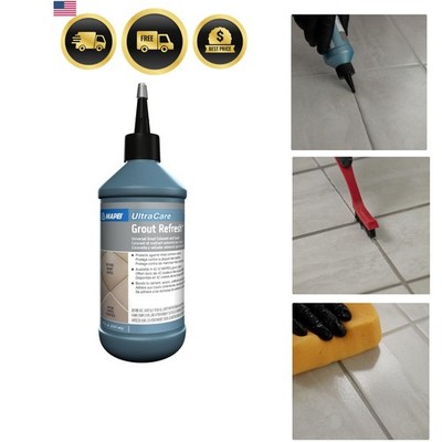 UltraCare Grout Refresh, Universal Grout Colorant & Sealer, 8 oz Bottle   Eas...