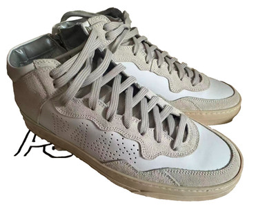 P448 Balihi High Top Sneakers Women's White/gray Size 10US/41EU