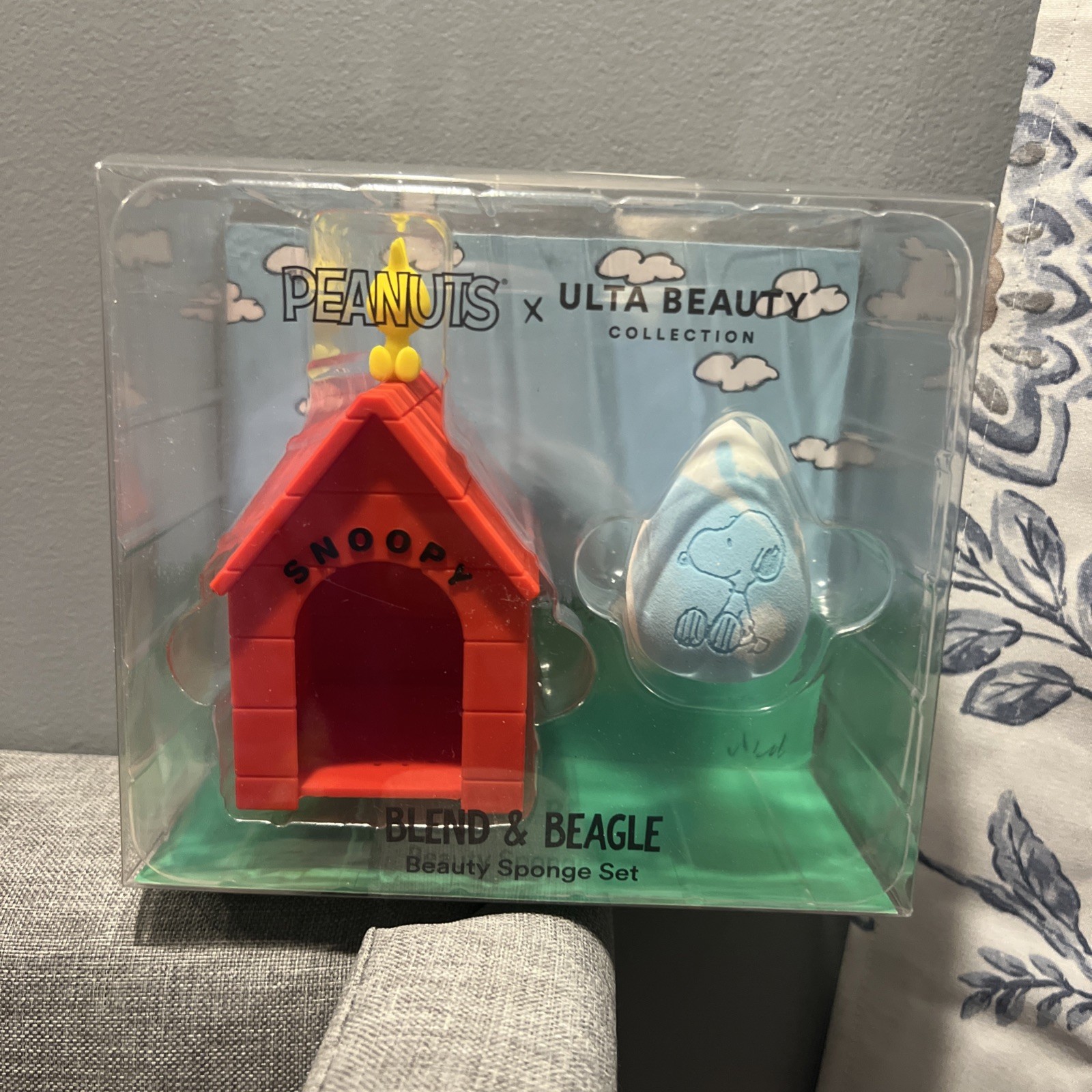 Ulta Beauty Collection x Peanuts BLEND & BEAGLE Beauty Blender Sponge Set *RARE*
