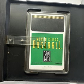 World Class Baseball - Complete  - Turbo Grafx 16
