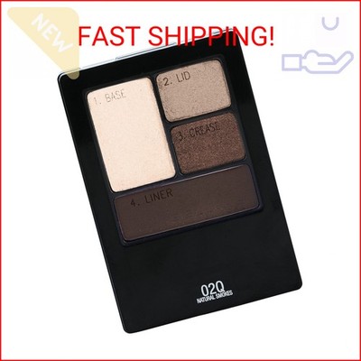Maybelline New York Expert Wear Eyeshadow Quads, Natural Smokes, 0.17 oz.
