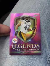 2025 Topps Chrome- Troy Polamalu Legends Of The Gridiron PINK Refractor /250