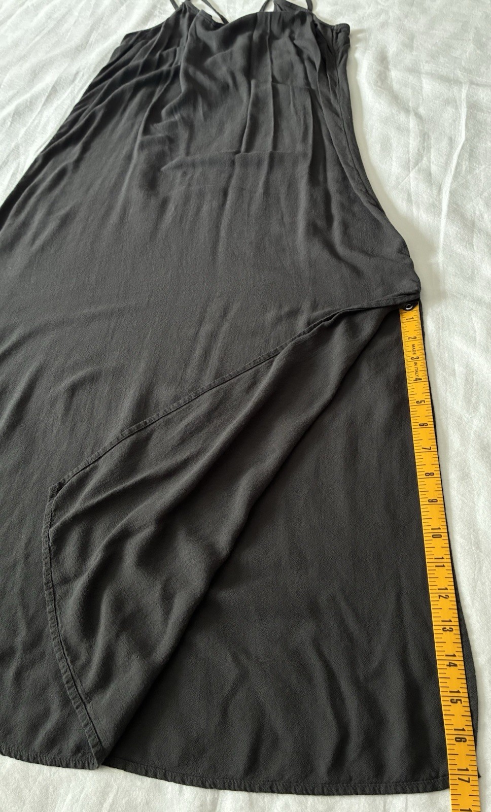 Aerie Grey Beachy Strappy Midi Maxi Long Dress Soft Gauzy Modal Women’s M