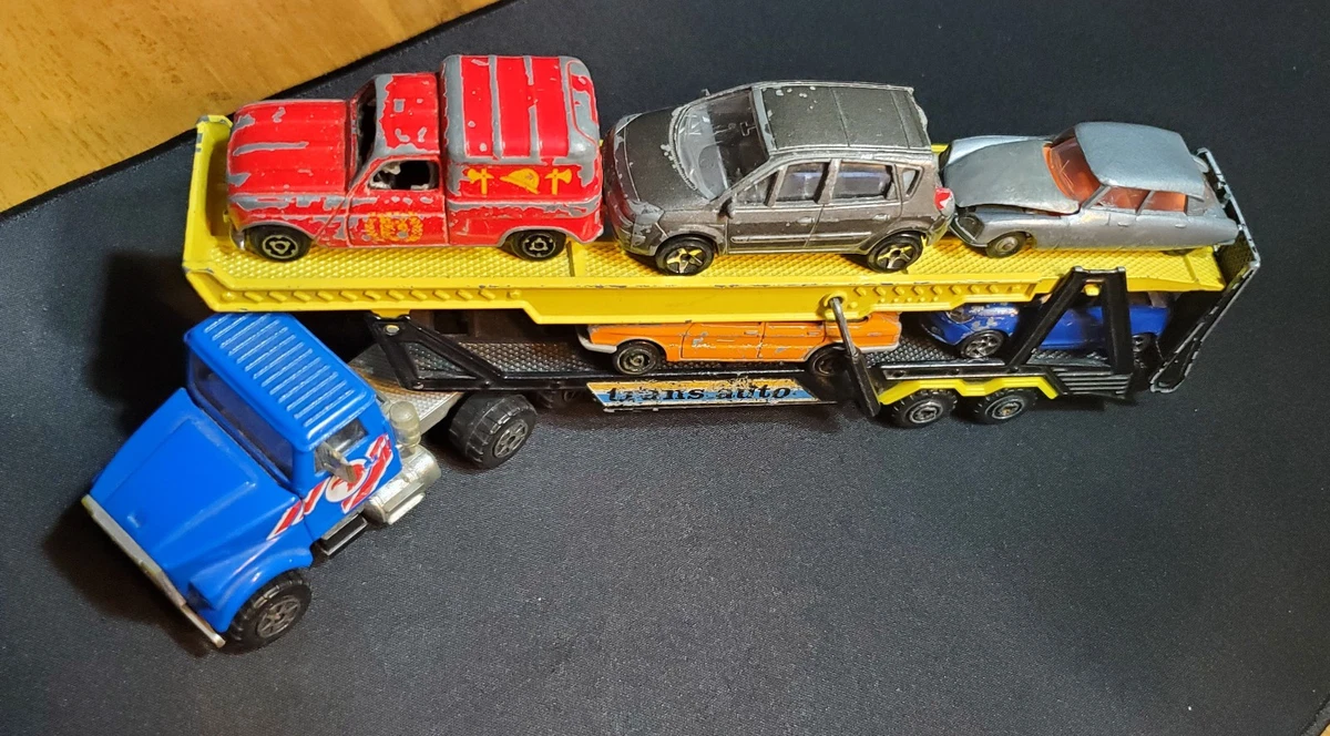 Camion porte voiture majorette
