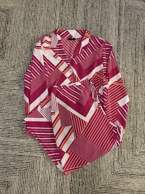 Natori Shima Notch PJ Set Fushia/pink SIZE 1X XL