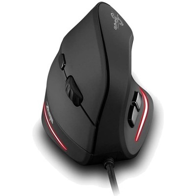 Ergonomische Maus 3200DPI 6 Tasten USB Optisch Kabel für Laptop Desktop Mac
