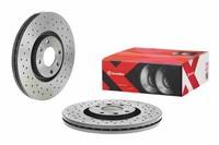2X Bremsscheibe Xtra Line - Xtra Brembo 09.9935.1X FüR CitroËN Peugeot C4 307 2