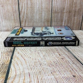 NHL All Star Hockey Sega Saturn Complete With Manual (PAL)