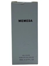 Memeda Soak Off Gel Polish 8ml 0.27 fl oz Milky White