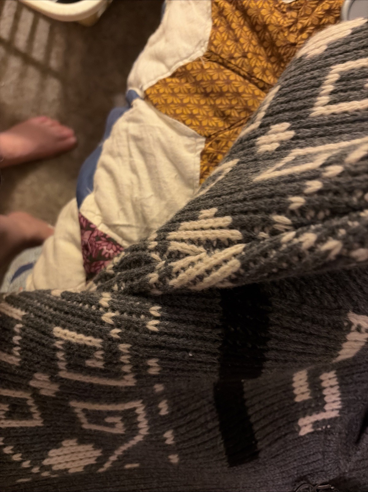 Pendleton Westerly Gray Wool Cardigan Sweater Men… - image 9