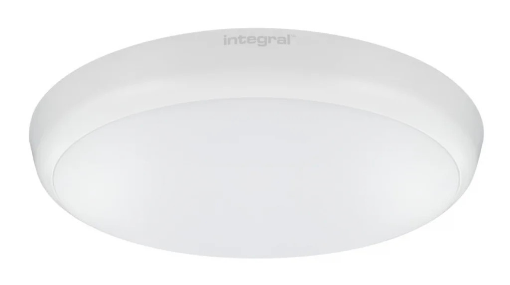 Emergency Lighting White Slimline Ceiling Or Wall Light 250mm 4000K 1056lm 12w