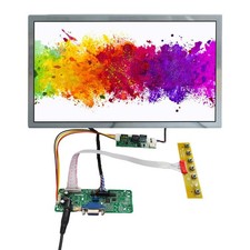 14.1 Inch 1280x800 500 nits IPS LVDS WLED Screen and VGA LCD Controller Board
