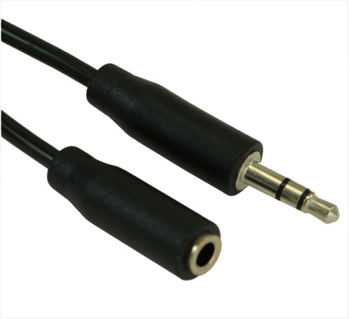 25ft 3.5mm Mini-Stereo TRS Male to Female Audio Extension Cable - Picture 2 of 3