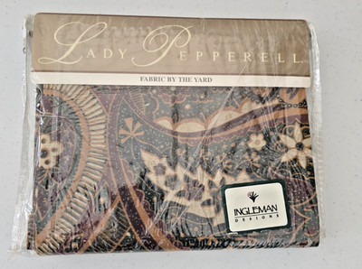Lady Pepperell Fabric by the Yard TAJ MULTI  3 Yards x 45in 70/30 Poly Cotton