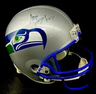 STEVE LARGENT Signed SEATTLE SEAHAWKS Full Size REPLICA Helmet “HOF 95” JSA Cert