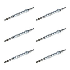 6 Glühkerzen Metall-Glühkerze 11 V NGK D-Power für u.a. FIAT BRAVO