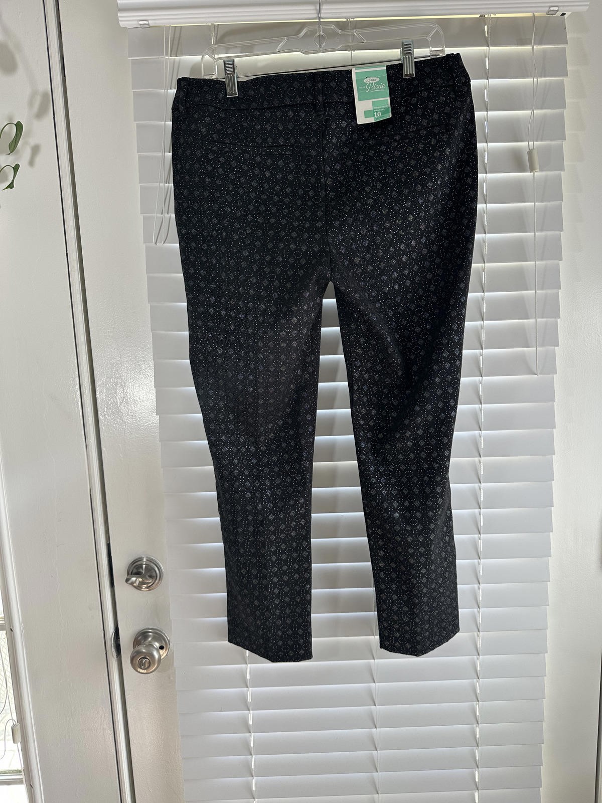 Y2K Old Navy NWT Black Patterned Pixie Stretch Dr… - image 3