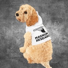 Magnum Research Desert Eagle White Size S-2XL For Dog Cat
