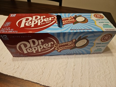 #ad #ad Dr Pepper Creamy Coconut LIMITED EDITION 12 Pack $17.99