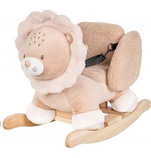 NATTOU Dondolo per Bambini in Legno Ernest il Leone