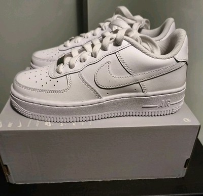 Nike Air Force 1 Low GS White Gr 33 Neu Sneaker Max Damen Kinder 07 Classic 