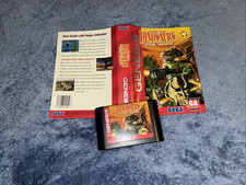 1993 Sega Genesis Dinosaurs For Hire Game Cartridge & artwork only