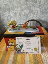 Coalport figurine - Mush feat. The Simpsons kids at play Limited Edition Boxed