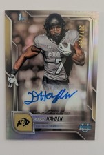 2025 Bowman University Chrome - Chrome Prospect Autographs Dallan Hayden...