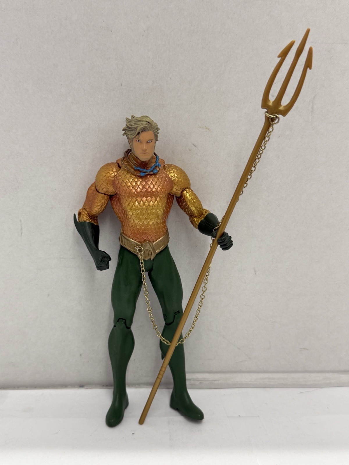 DC Direct Justice League Aquaman 2012 New 52 Figure DC Collectibles Complete 7”