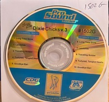 1502G DIXIE CHICKS PRIDDUS KARAOKE LOT WIRTZ