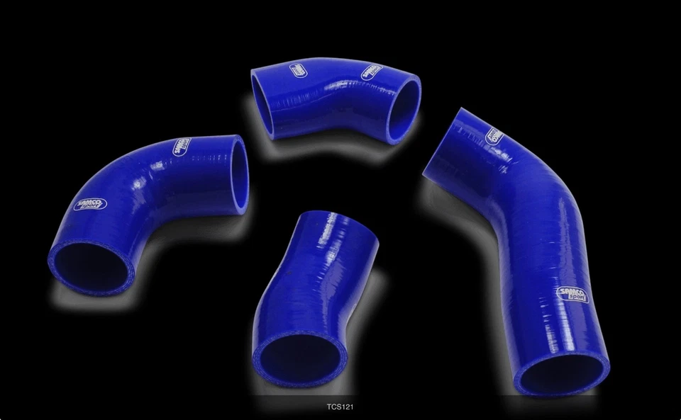 New! VW Corrado G60 9/90-on LHD Samco Silicone Supercharger Hoses Black TCS121 - Image 2 of 4